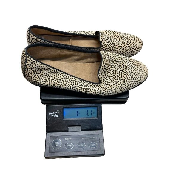 Aerosoles Betunia Slip-On Loafer with Memory Foam Spotted Tan Size 10 Cowhair - Picture 9 of 9